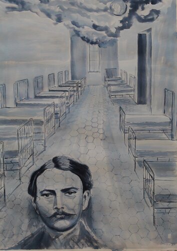 Dino Campana by DANIELA CARAVITA, Painting for Sale on Singulart