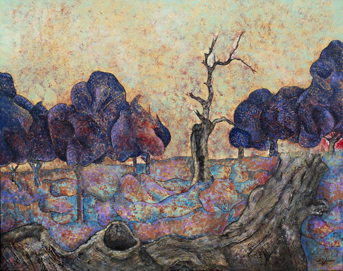 Exhausted par Atif Aleem, Peinture en vente sur Singulart