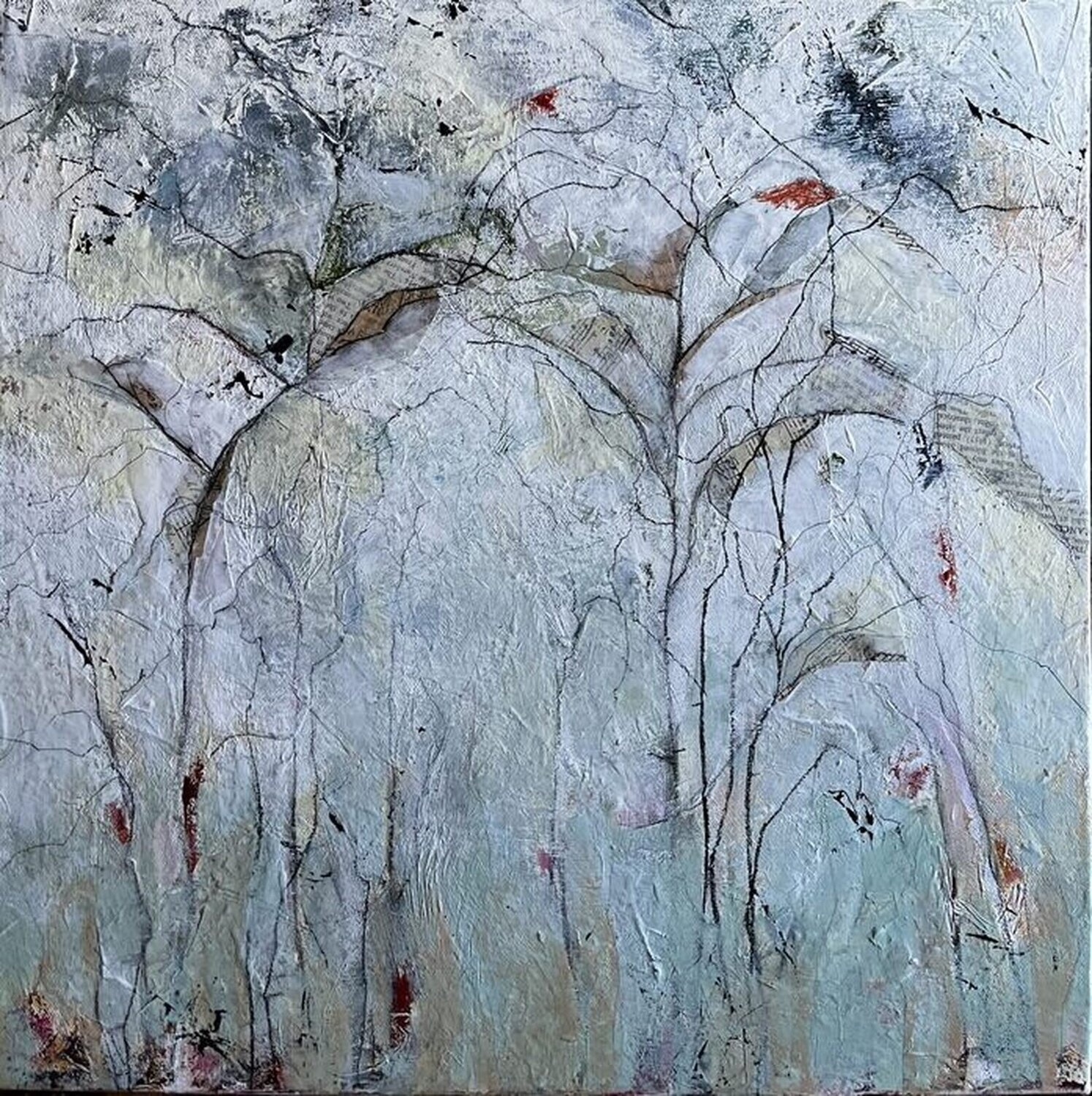 Moment of Mystery Ellen McNair Werk auf Papier zu verkaufen