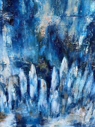 Birkat Kohanim on the kotel  di Ora Nissim, Pittura in vendita su Singulart