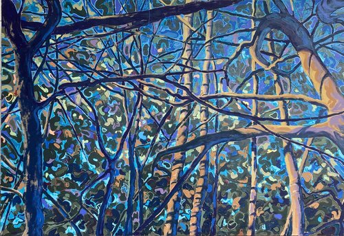 Massachusetts Woods by Arthur Jedson Smalley, 회화 for Sale on Singulart