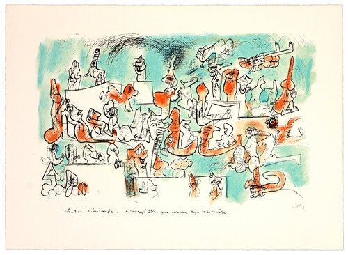 Château situationniste by Roberto Matta, Print for Sale on Singulart