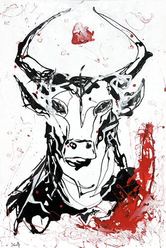 Toro di Davaro David, Pittura in vendita su Singulart