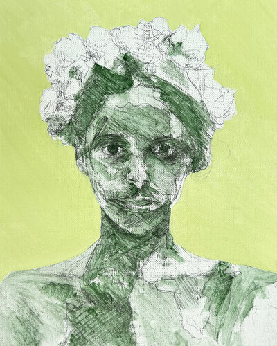 NAÏAD 5 by Lee Wells, Painting for Sale on Singulart