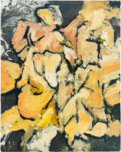 Fete 8 - Against the silence of the night van Lee Wells, Schilderij te koop op Singulart