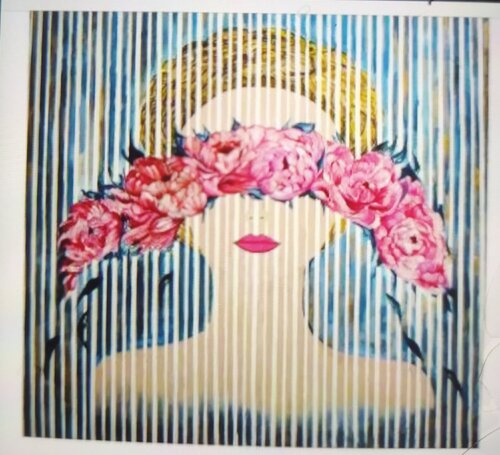 La vida color de rosa 1 di Elizabeth Bello, Pittura in vendita su Singulart