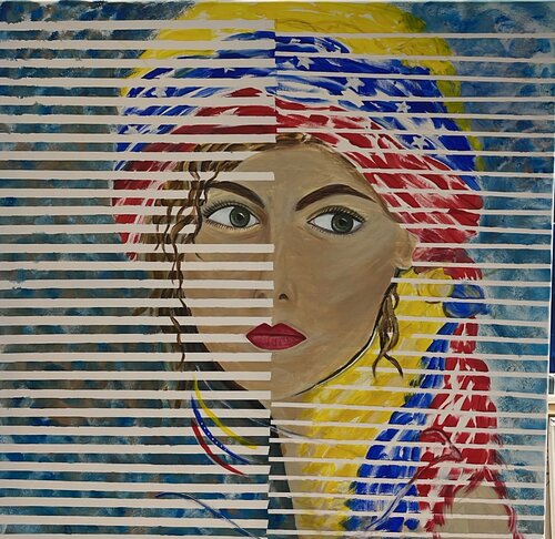 Con Coraje hasta el FInal di Elizabeth Bello, Pittura in vendita su Singulart