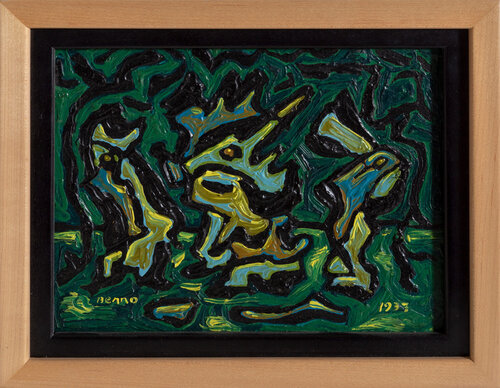 Fetiche 6  by Benjamin Benno, Painting for Sale on Singulart