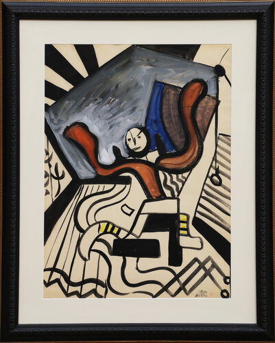 Atlas by Benjamin Benno, Work on Paper for Sale on Singulart