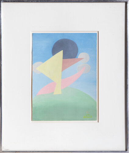 Abstract Composition 2 by Benjamin Benno, Work on Paper for Sale on Singulart