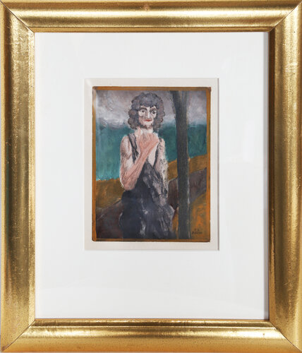 Standing Figure by Benjamin Benno, Work on Paper for Sale on Singulart