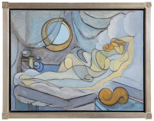 Reclining Nude de Benjamin Benno, Pintura a la venta en Singulart