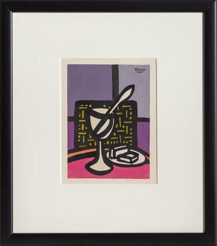 Glass and Spoon van Benjamin Benno, Afdruk te koop op Singulart