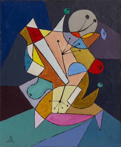 Disaggregation de Notre Monde van Benjamin Benno, Schilderij te koop op Singulart