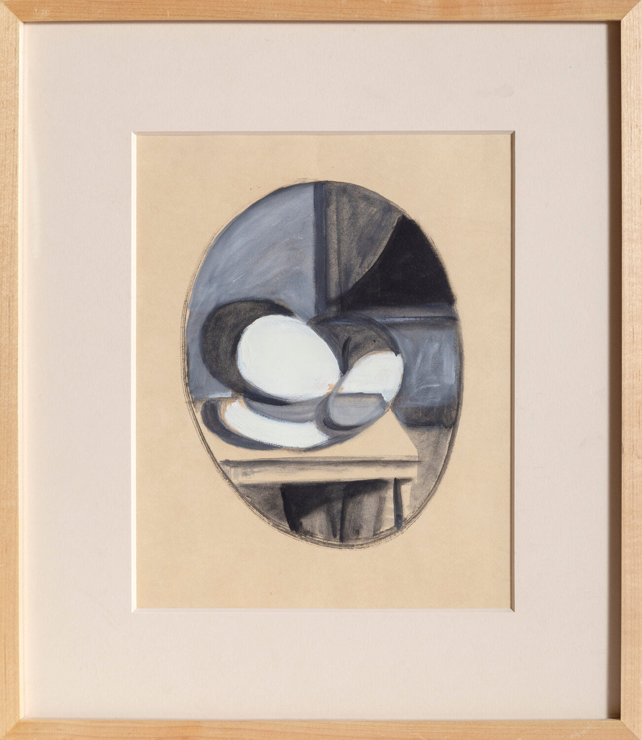Untitled - Child Sleeping on Desk Benjamin Benno Opera su carta in vendita