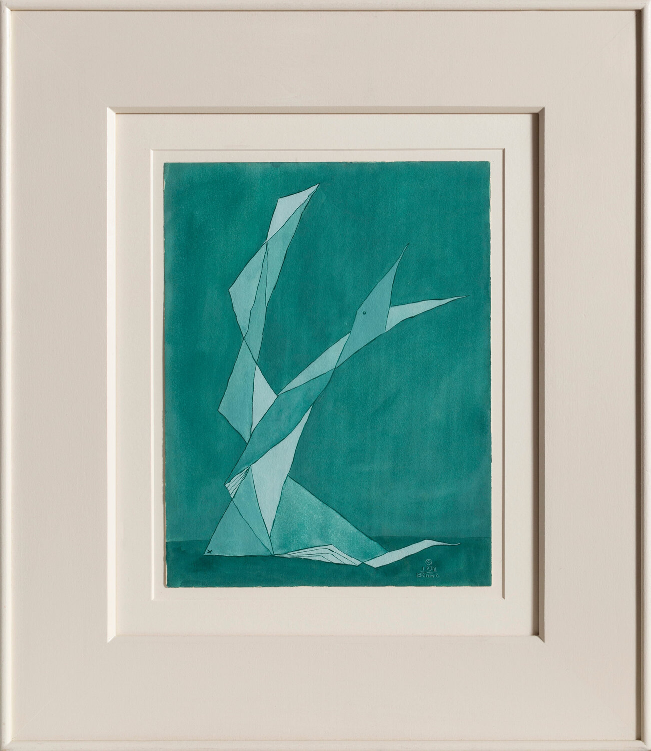 A Bird of Sea and Land Benjamin Benno Werk auf Papier zu verkaufen