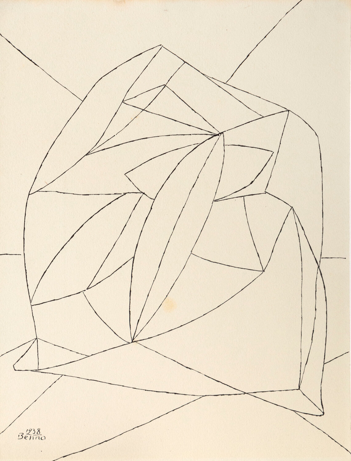 Construction Benjamin Benno Work on Paper for sale