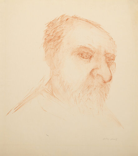 Bearded Man by Aubrey Schwartz, Print for Sale on Singulart