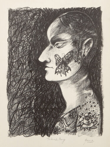 Tattooed Boy by Peter Paone, Print for Sale on Singulart