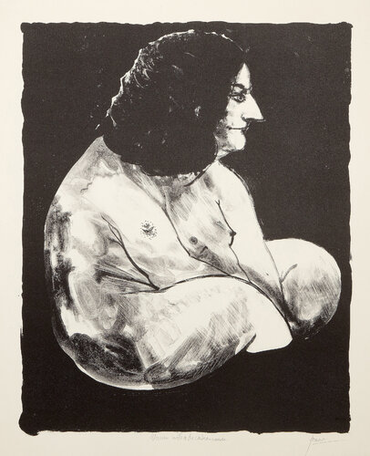 Woman with a Decalcomania by Peter Paone, Print for Sale on Singulart