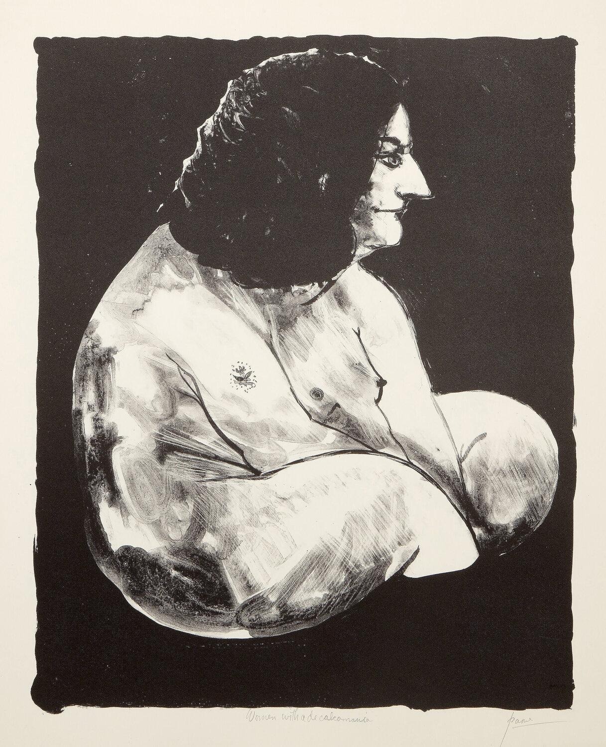 Woman with a Decalcomania Peter Paone