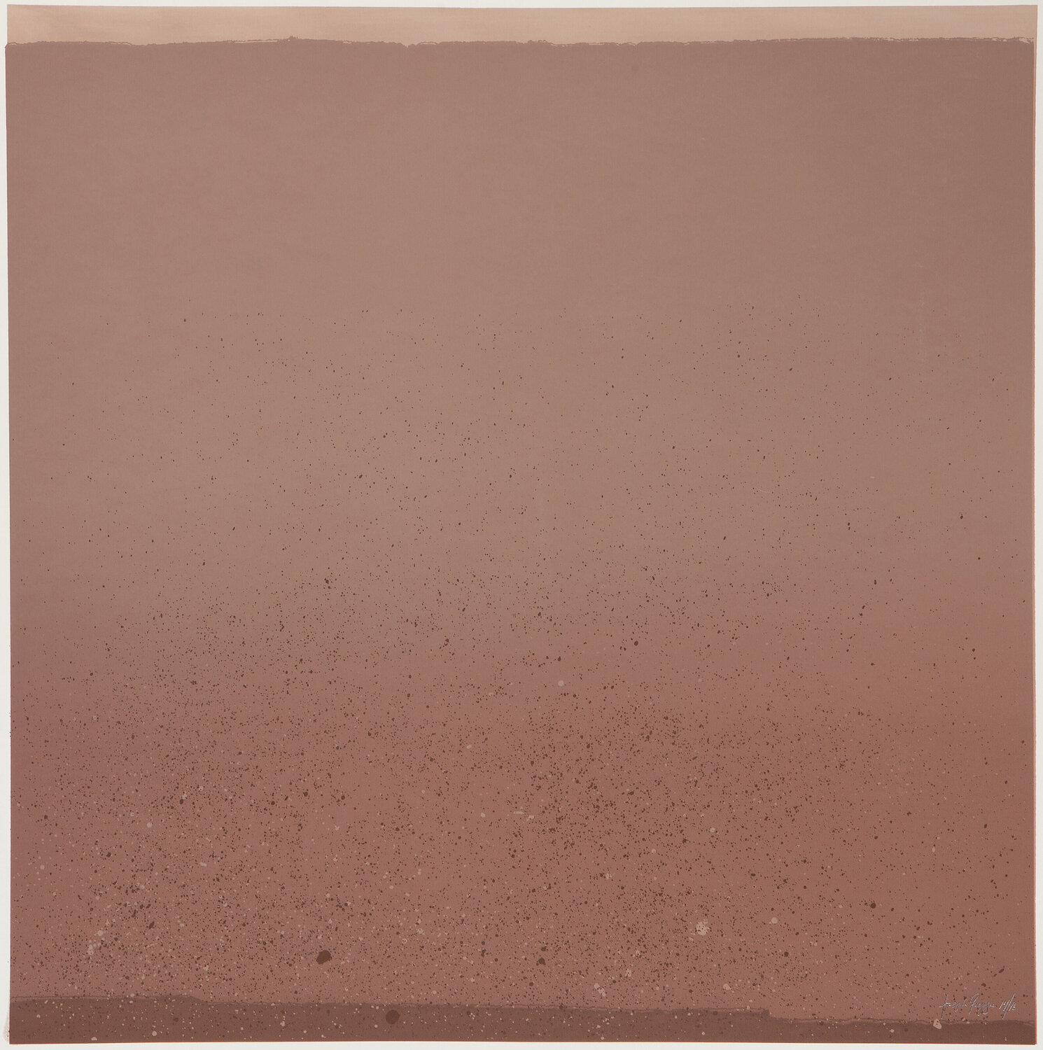 Red and Maroon Field Joseph Grippi Stampa in vendita