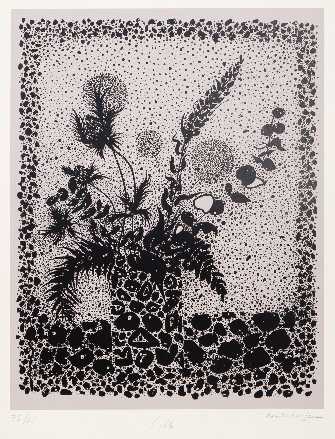 Still Life from the Nantucket Series (Silver) Bob Cato Druck zu verkaufen