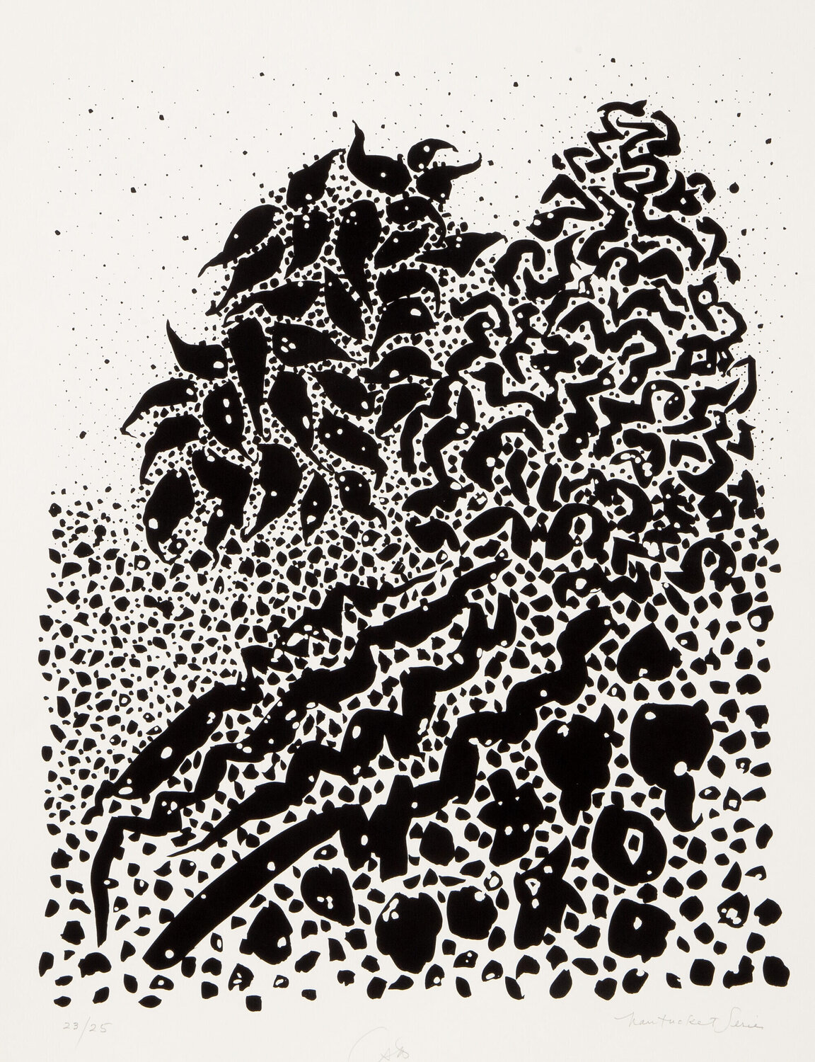 White Fish from Nantucket Series Bob Cato Stampa in vendita