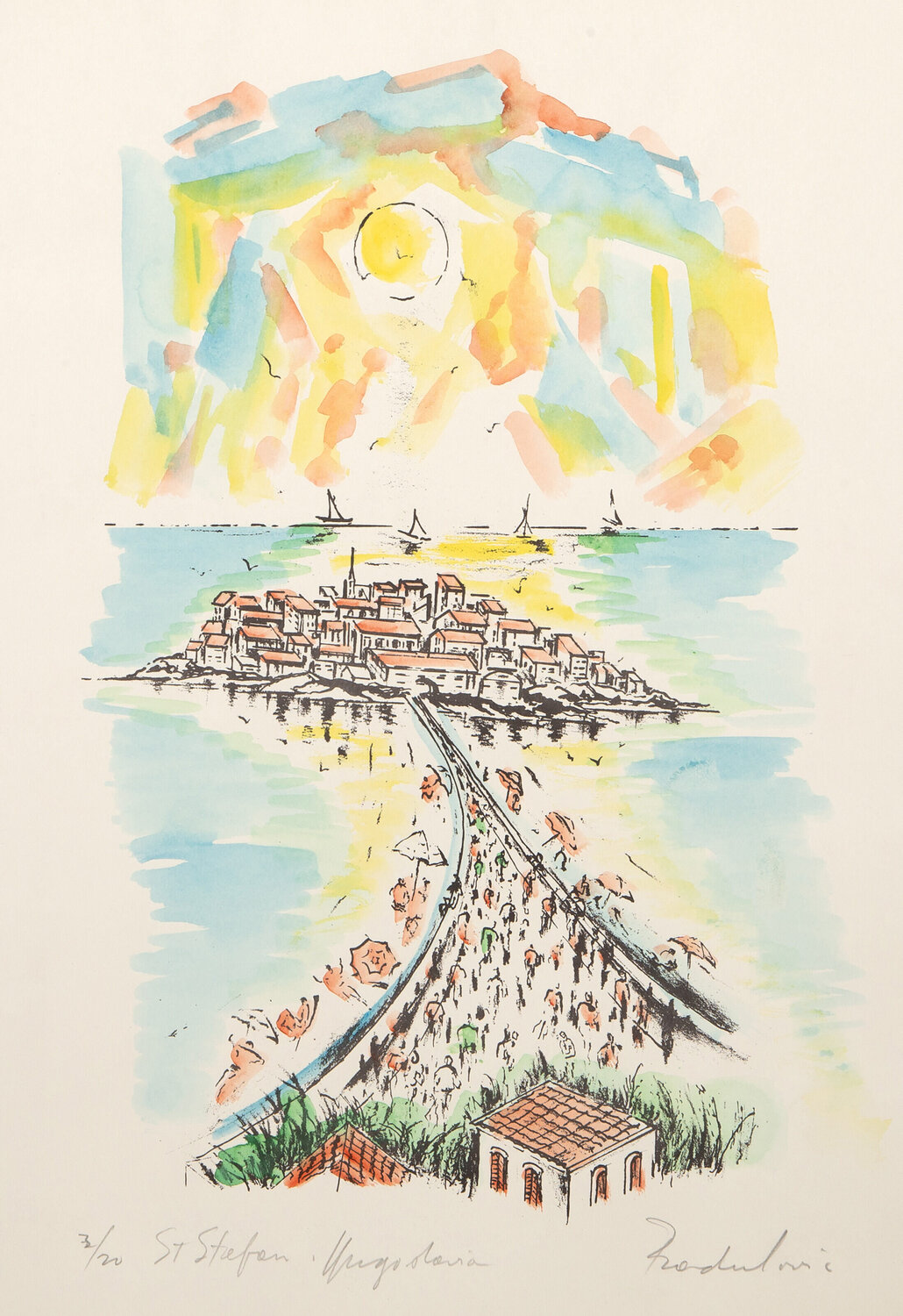 Sveti Stefan, Yugoslavia Savo Radulovic