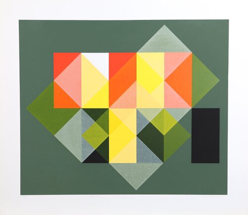 Intermesh van Arnold Hoffmann Jr., Afdruk te koop op Singulart