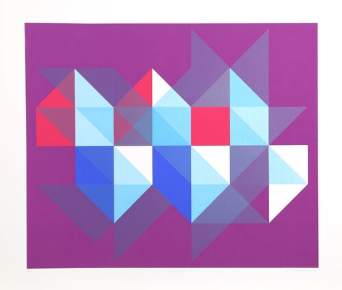 Triangle M van Arnold Hoffmann Jr., Afdruk te koop op Singulart