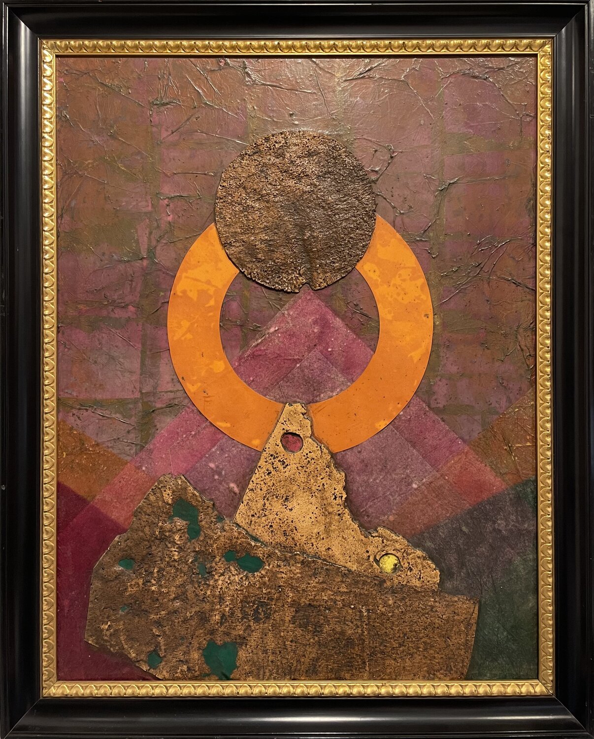 Landscape Roberto Crippa Original painting for sale