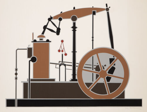 Steam Engine von Lee Adler, Druck kaufen auf Singulart