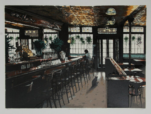 The Landmark Tavern van Harry McCormick, Afdruk te koop op Singulart