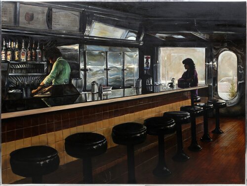 Empire Diner van Harry McCormick, Schilderij te koop op Singulart