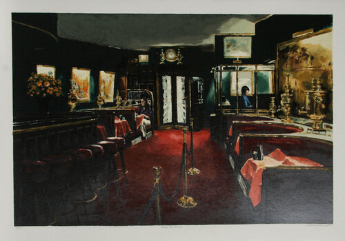Russian Tea Room by Harry McCormick, 인쇄 for Sale on Singulart