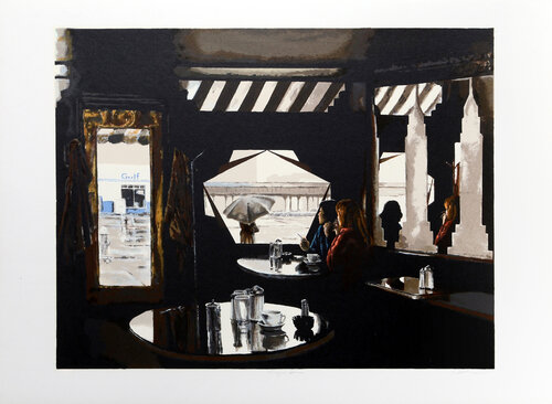 Empire Diner by Harry McCormick, Print for Sale on Singulart
