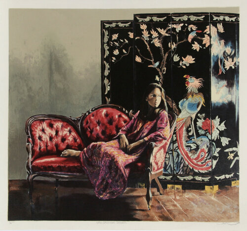 The Chinese Screen by Harry McCormick, 인쇄 for Sale on Singulart