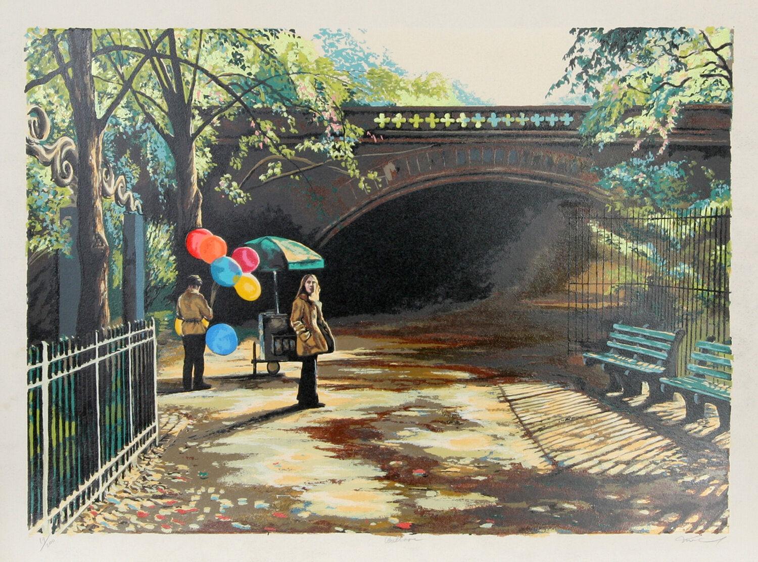 Balloons in Central Park Harry McCormick