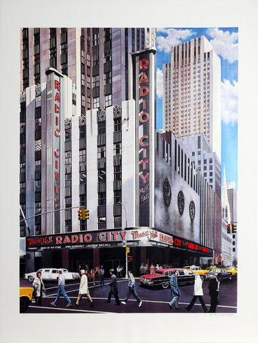 Radio City di Ken Keeley, Stampa in vendita su Singulart