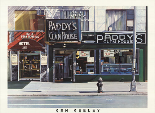 Ken Keeley - Paddy's Clam House  von Ken Keeley, Druck kaufen auf Singulart