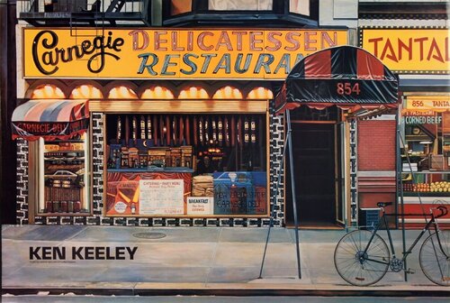Carnegie Delicatessen Restaurant di Ken Keeley, Stampa in vendita su Singulart