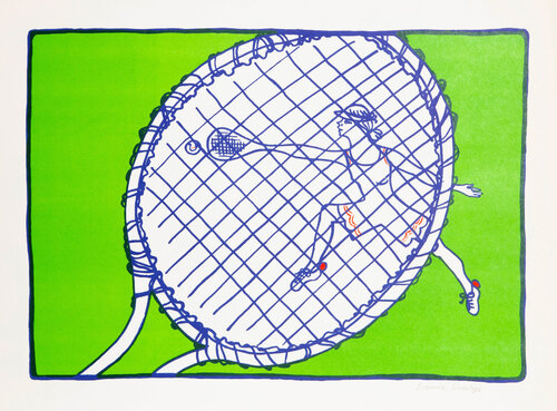 Tennis van Edwina Sandys, Afdruk te koop op Singulart