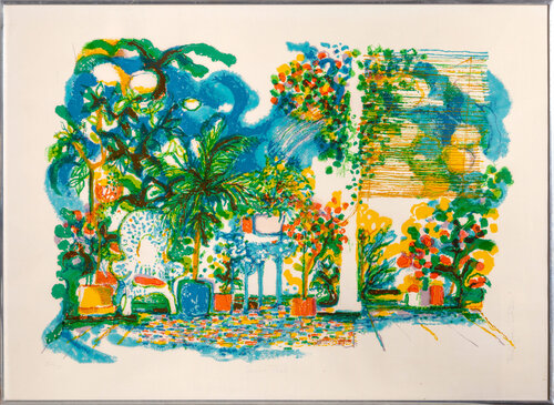 Summer Porch by Ronald Julius Christensen, 인쇄 for Sale on Singulart
