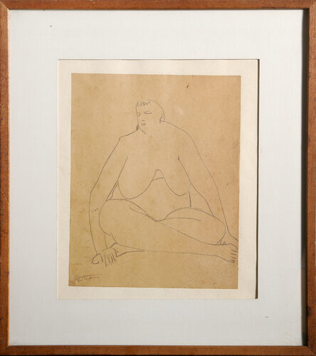 Portrait of a Woman by Wallace Putnam, Work on Paper for Sale on Singulart