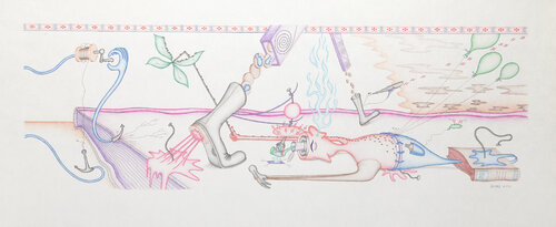 The Inner Child at the Edge of Extinction von Kevin Varner, Werk auf Papier kaufen auf Singulart