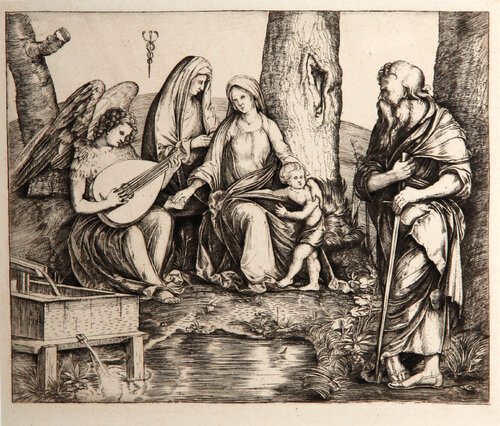 The Holy Family, 1509 by Jacopo de' Barbari, Print for Sale on Singulart