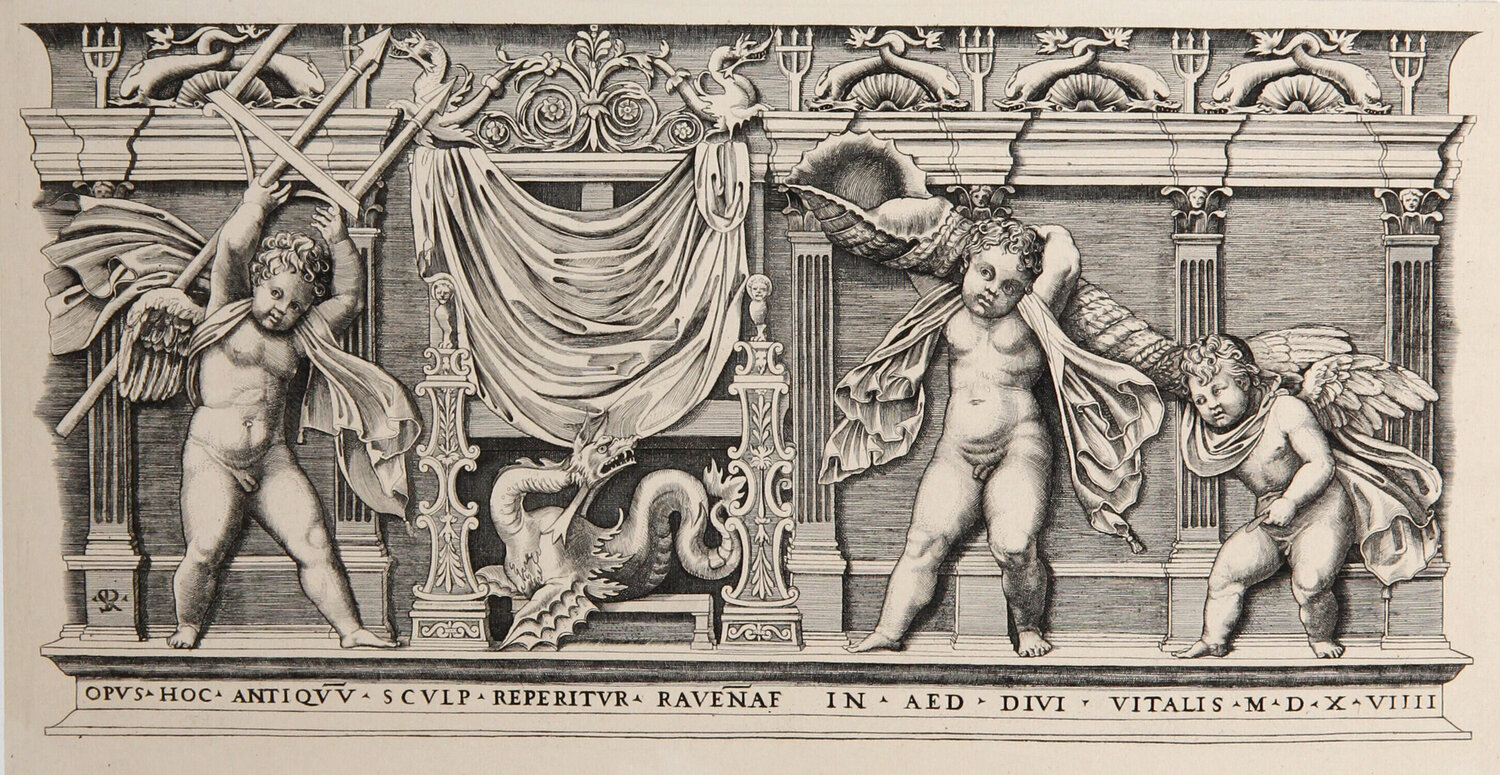 Le Bas Relief aux Trois Amours Marco Dente