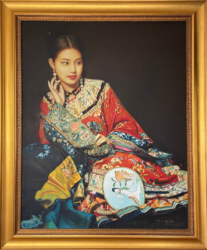 Reclining Woman von Di Li Feng, Malerei kaufen auf Singulart