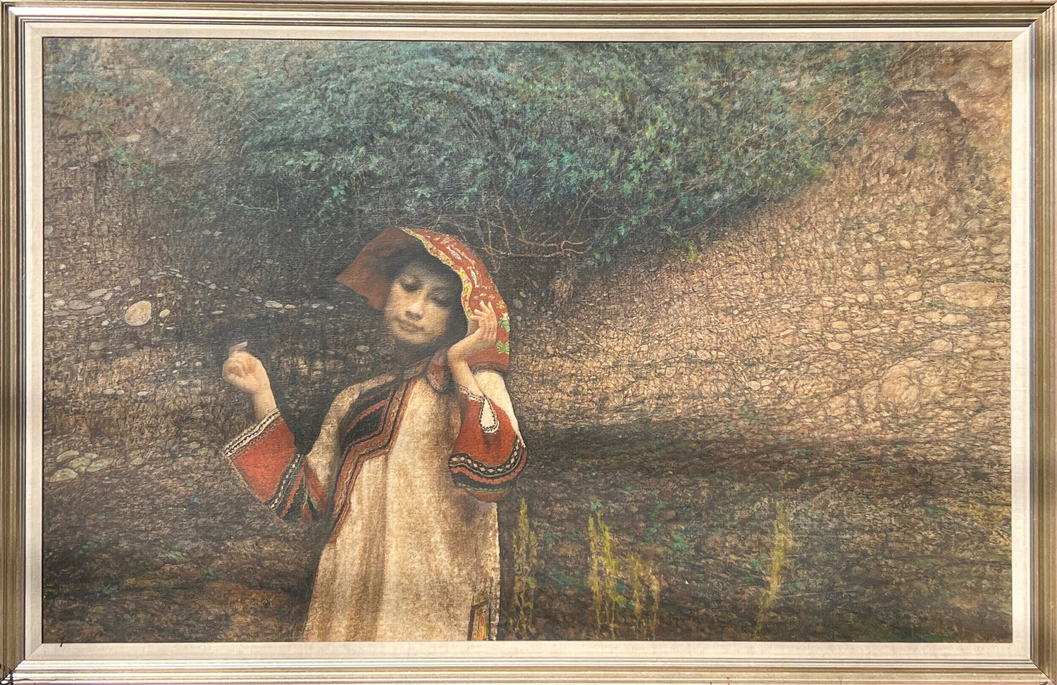 Whispering Winds Di Li Feng Dipinto originale in vendita